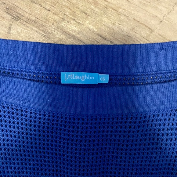 J. McLaughlin tasseled sweater cape/poncho - Picture 2 of 4